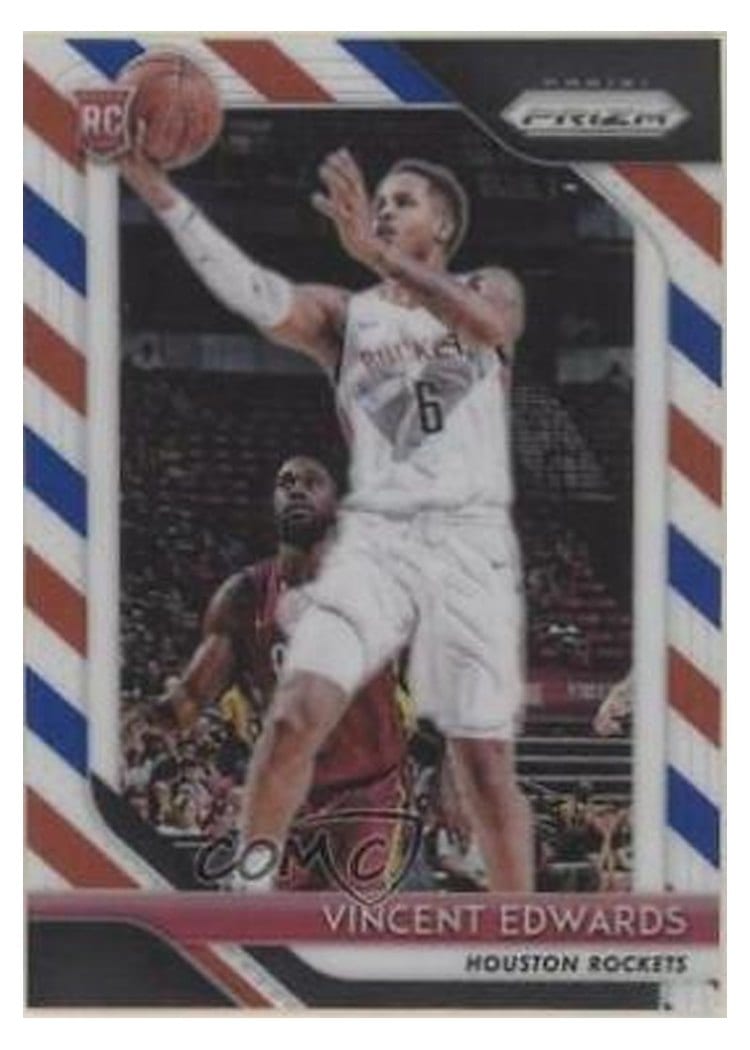 2018-19 Panini Prizm Base Set Vincent Edwards #14 card