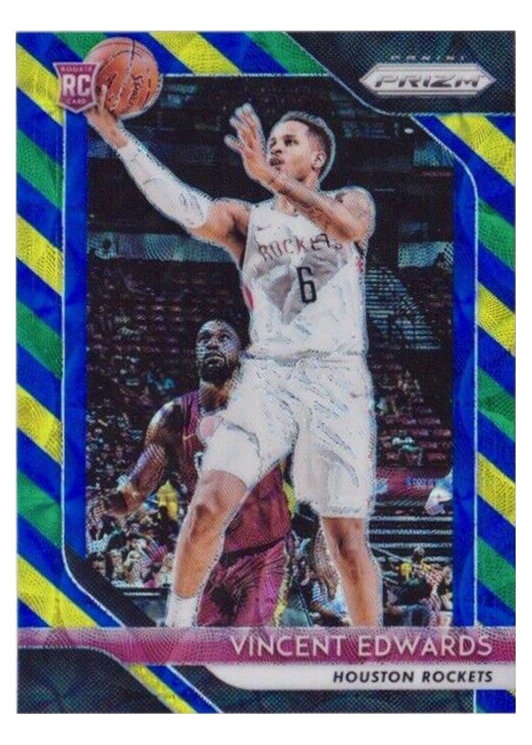 2018-19 Panini Prizm Base Set Vincent Edwards #14 card