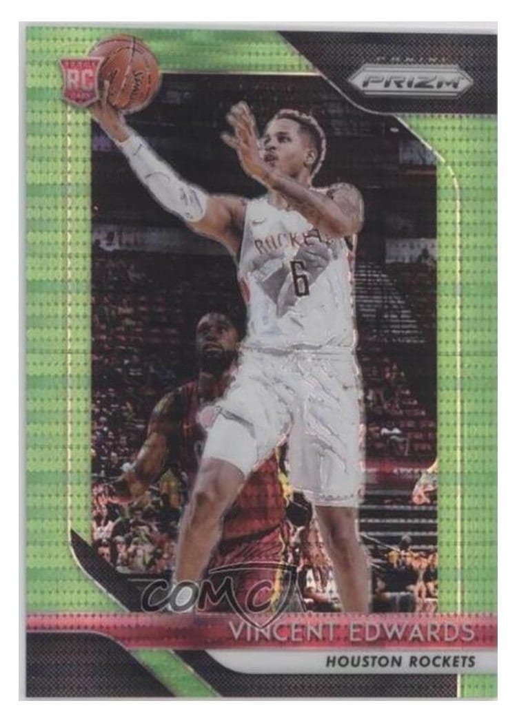 2018-19 Panini Prizm Base Set Vincent Edwards #14 card