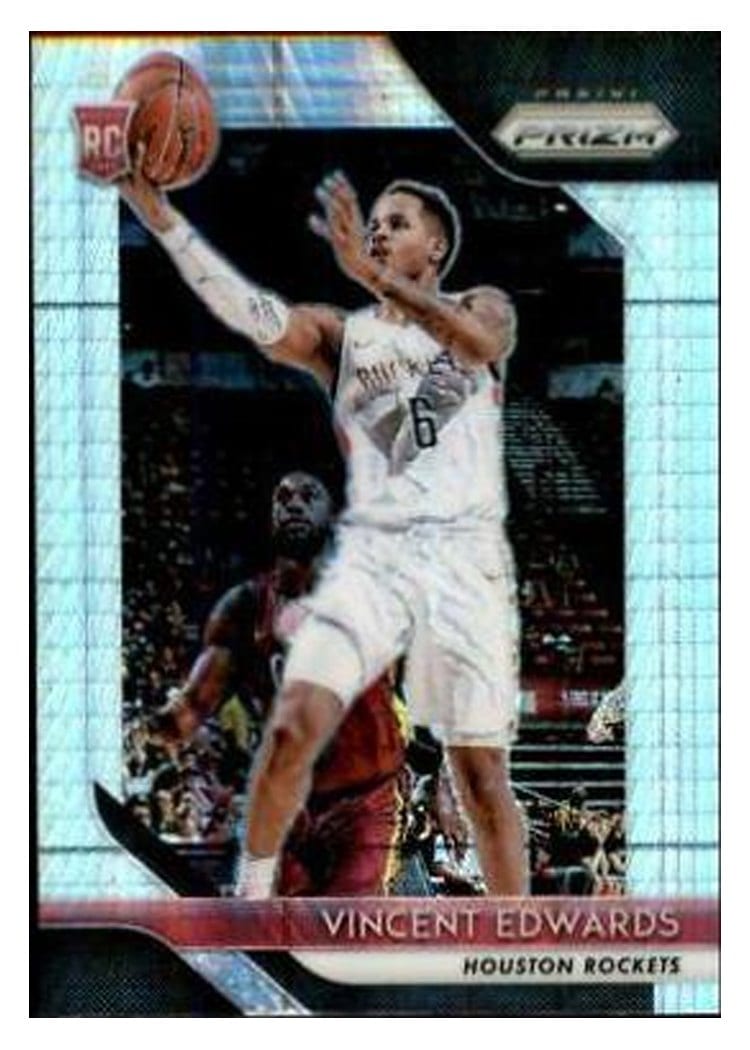 2018-19 Panini Prizm Base Set Vincent Edwards #14 card