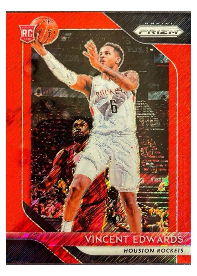 2018-19 Panini Prizm Base Set Vincent Edwards #14 card