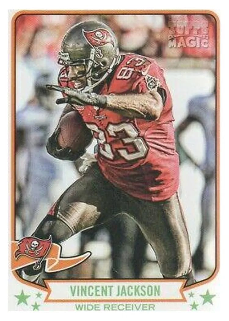 2013 Topps Magic Vincent Jackson #2 card