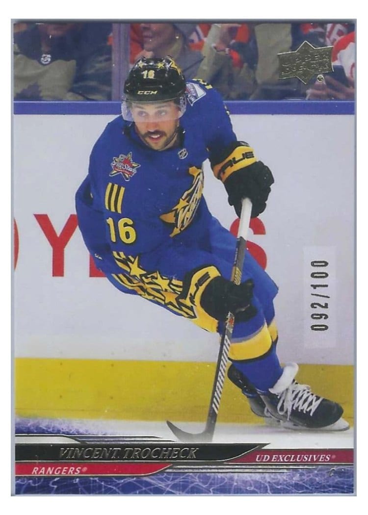 2024-25 Upper Deck Base Set Vincent Trocheck #661 card