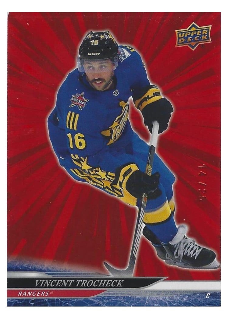 2024-25 Upper Deck Base Set Vincent Trocheck #661 card