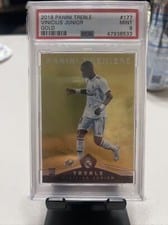 2018 Panini Treble Vinicius Junior Gold #177 card
