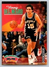 1992-93 SkyBox Base Set Vinny Del Negro #380 card