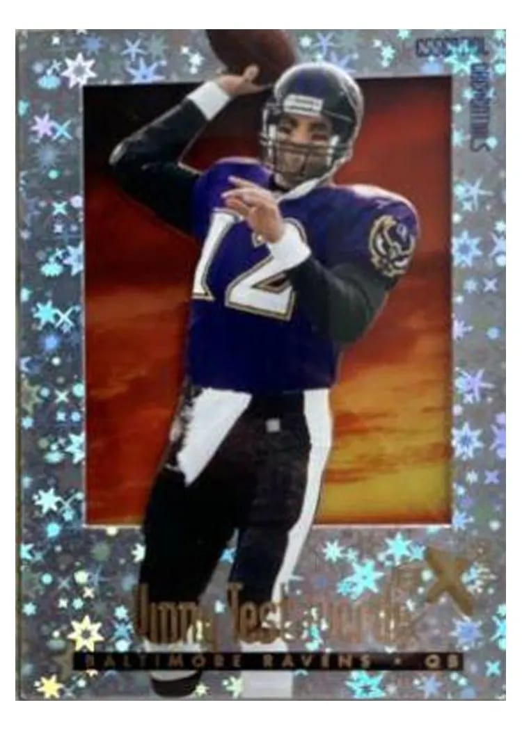 1997 Skybox E X2000 Vinny Testaverde #33 card