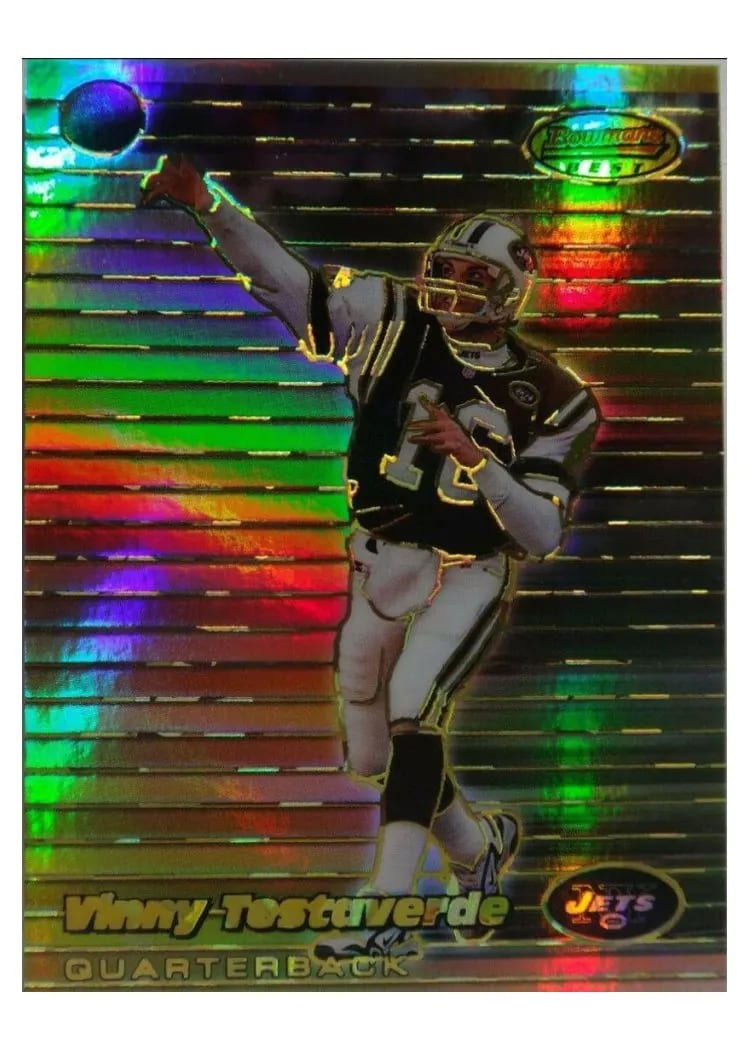 1999 Bowman's Best Vinny Testaverde #13 card