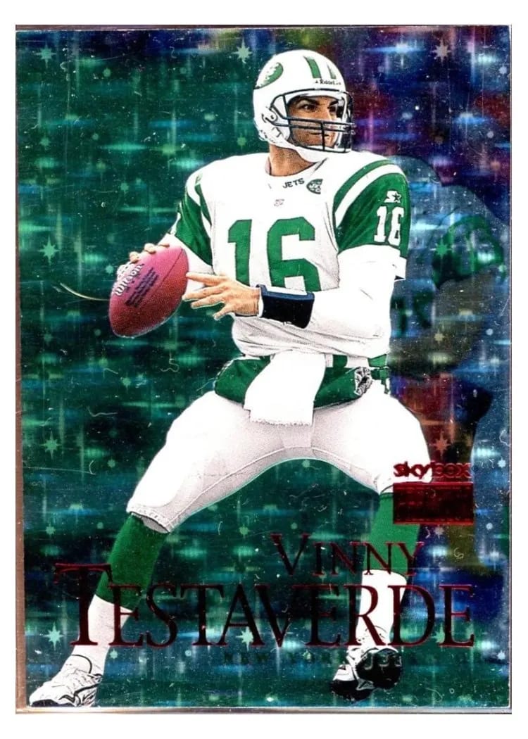 1999 Skybox Premium Vinny Testaverde #100 card