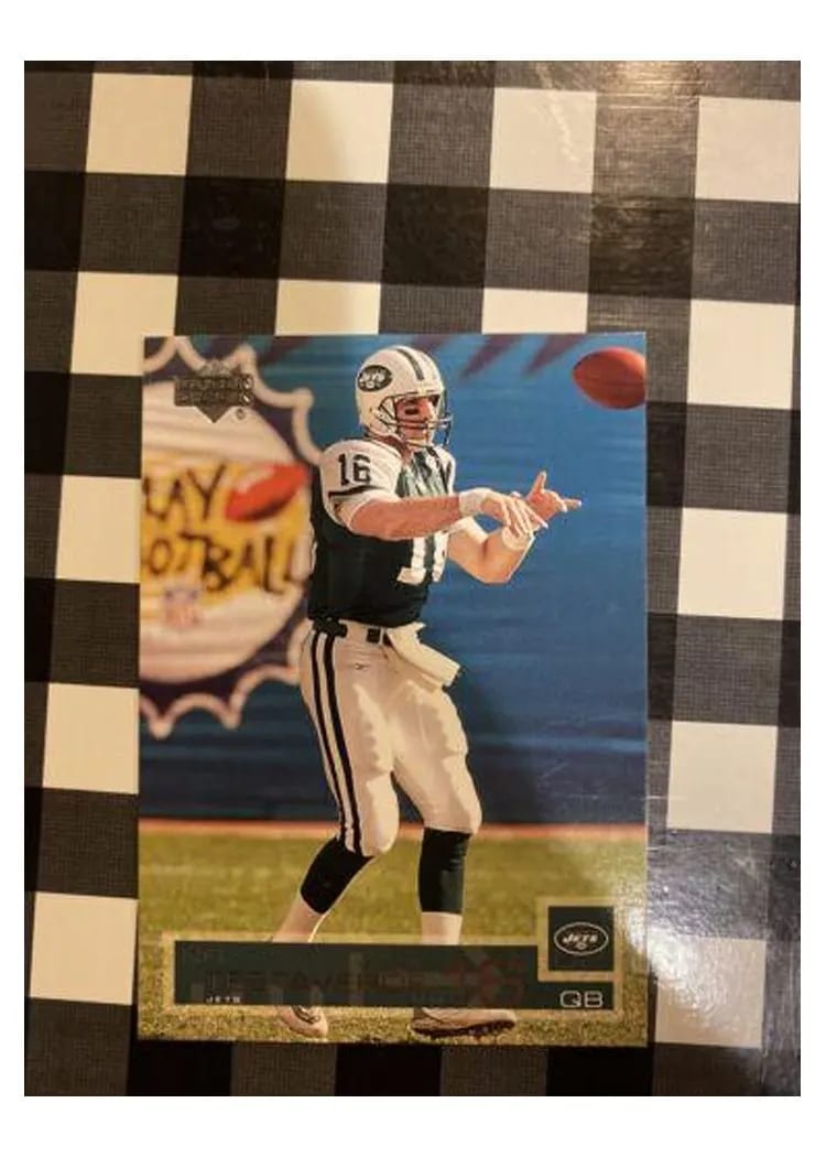 2002 Upper Deck Vinny Testaverde #115 card