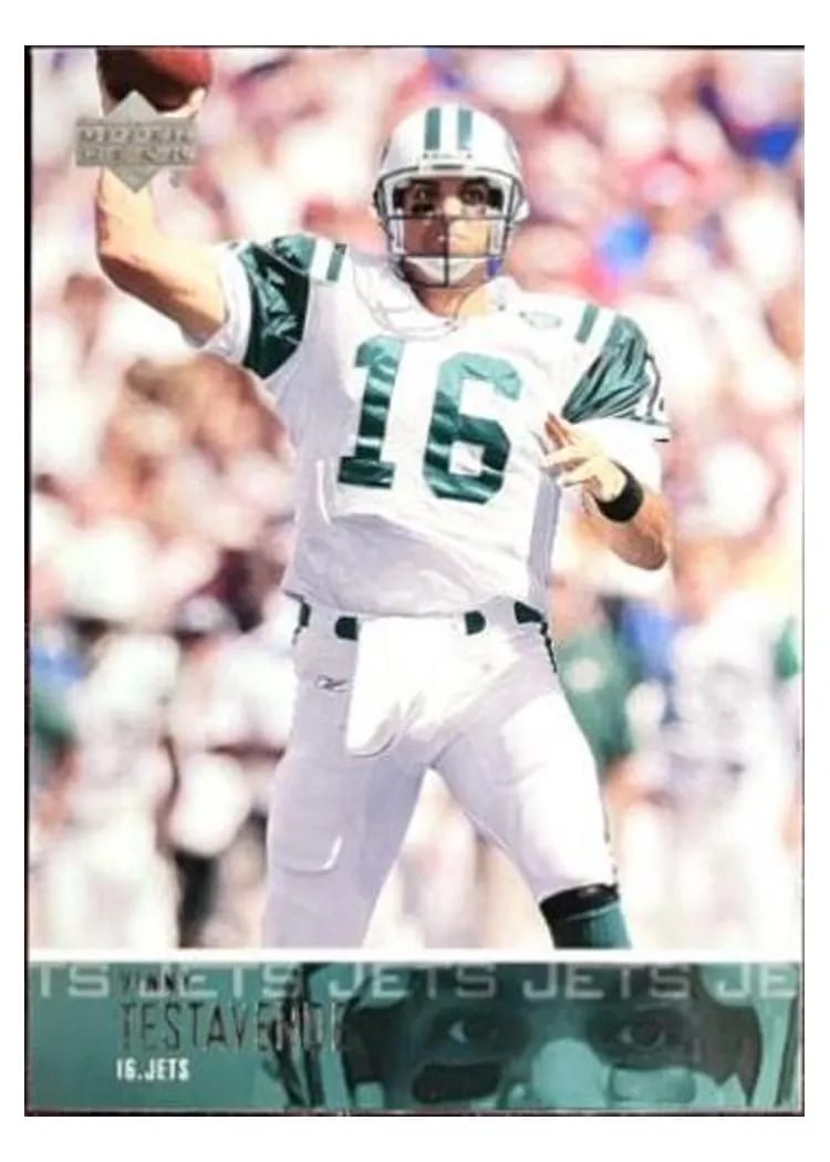 2003 Upper Deck Vinny Testaverde #67 card