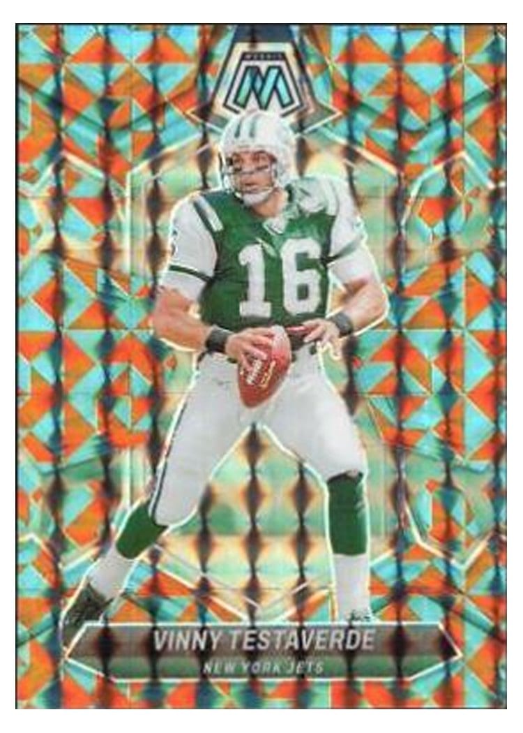 2024 Panini Mosaic Base Set Vinny Testaverde Tessellation #243 card