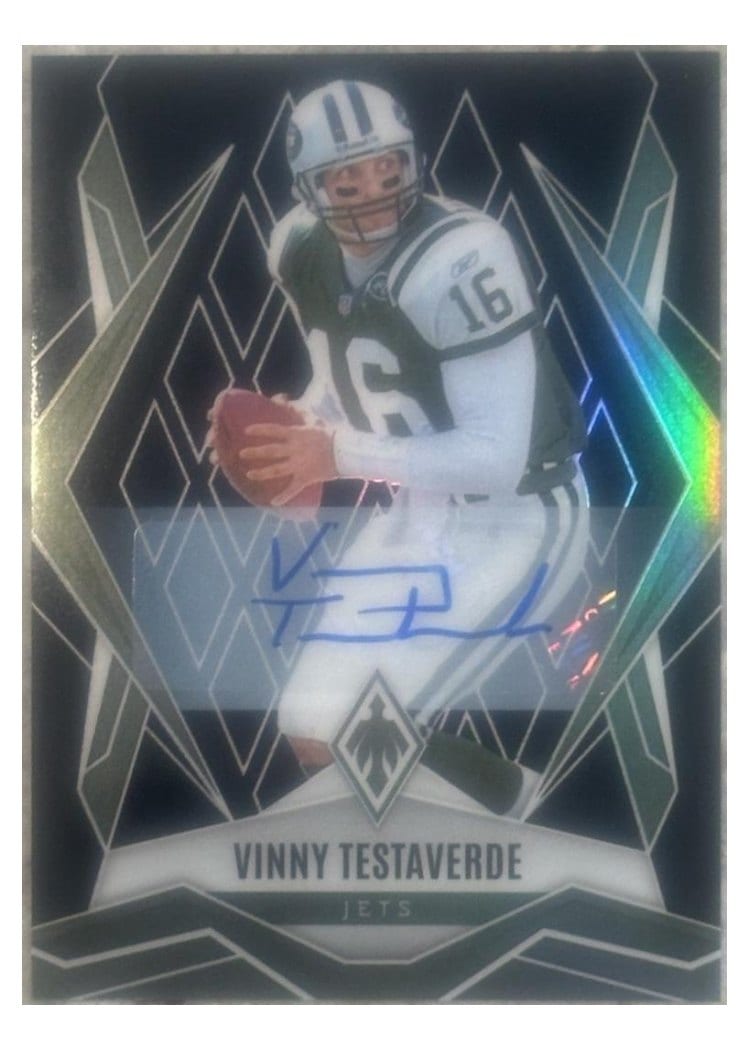 2025 Panini Phoenix Base Set Vinny Testaverde #65 card