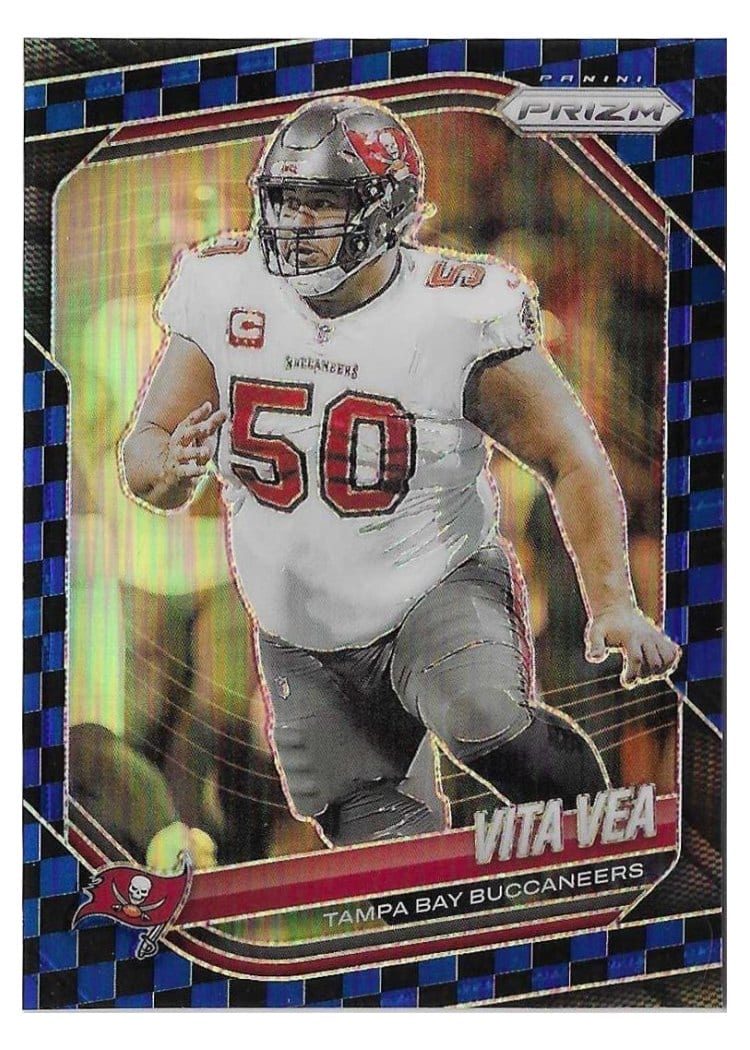 2025 Panini Prizm Base Set Vita Vea #123 card