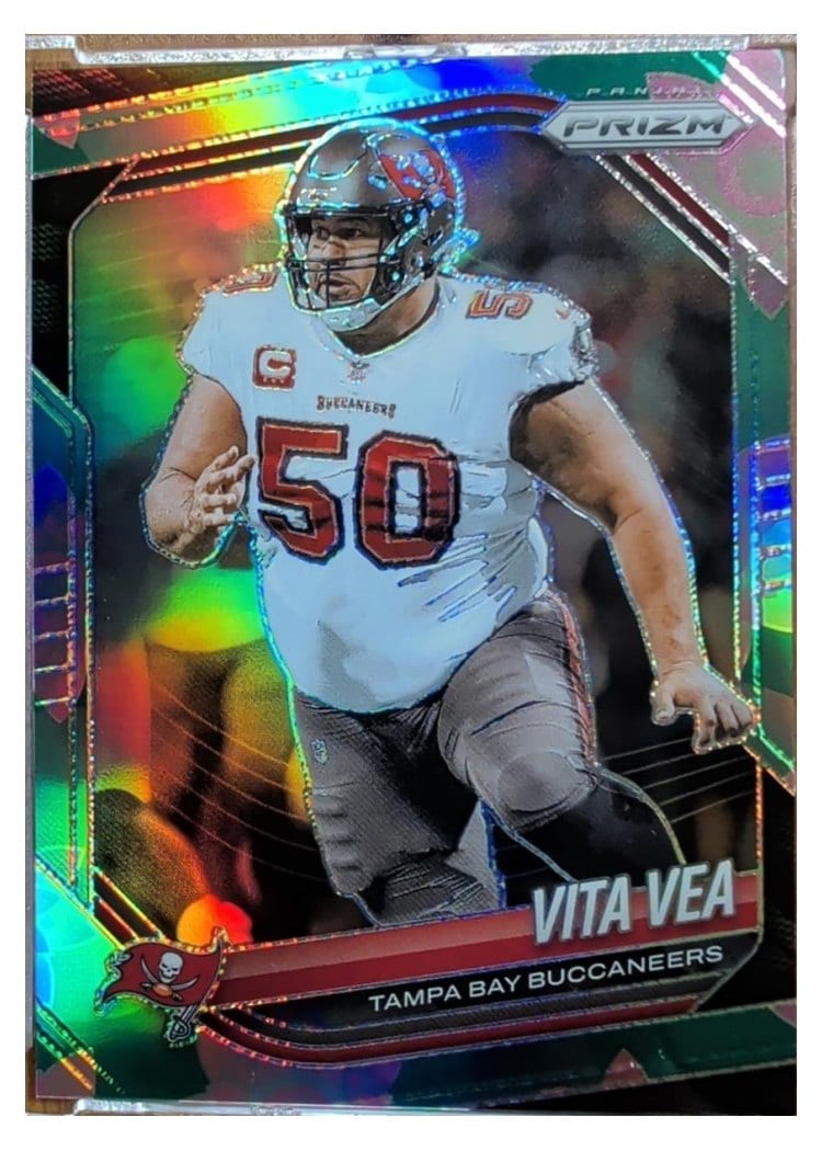 2025 Panini Prizm Base Set Vita Vea #123 card