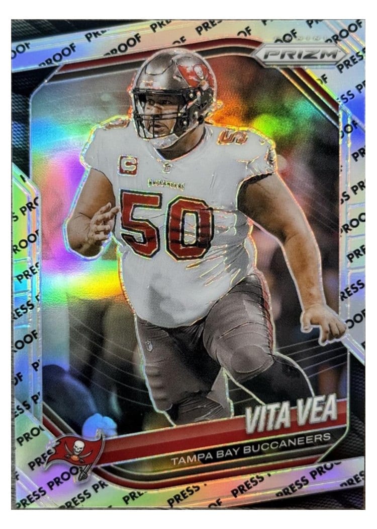 2025 Panini Prizm Base Set Vita Vea #123 card