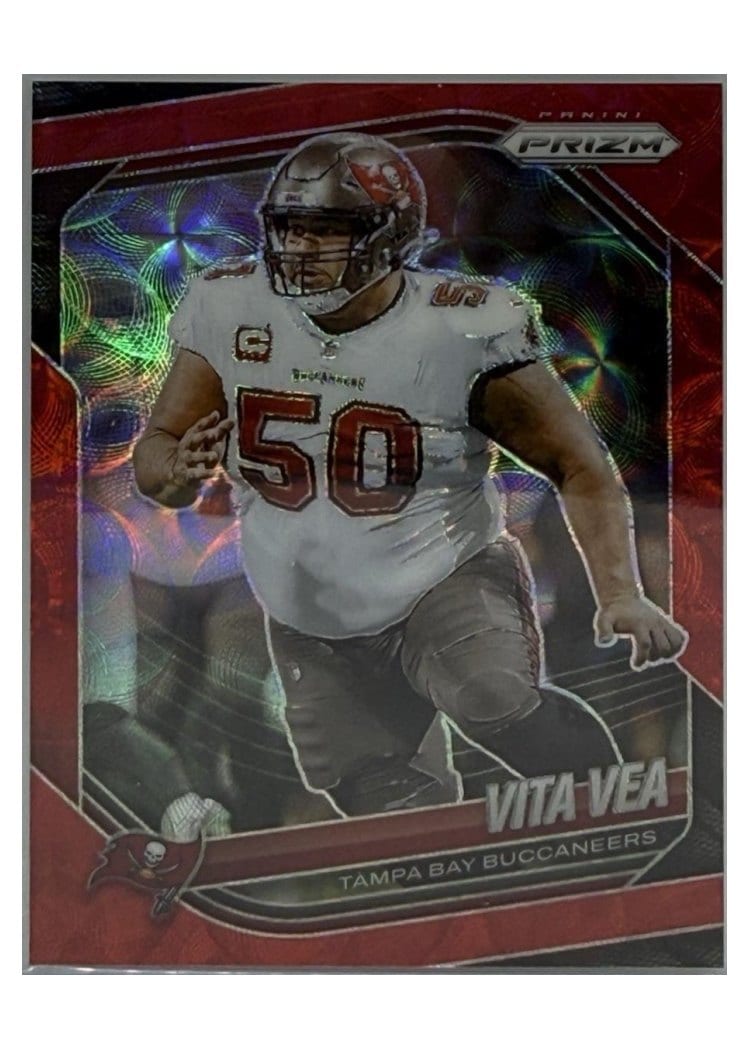2025 Panini Prizm Base Set Vita Vea #123 card