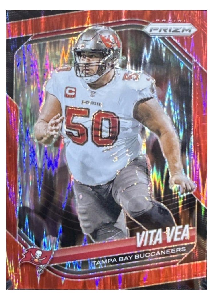 2025 Panini Prizm Base Set Vita Vea #123 card