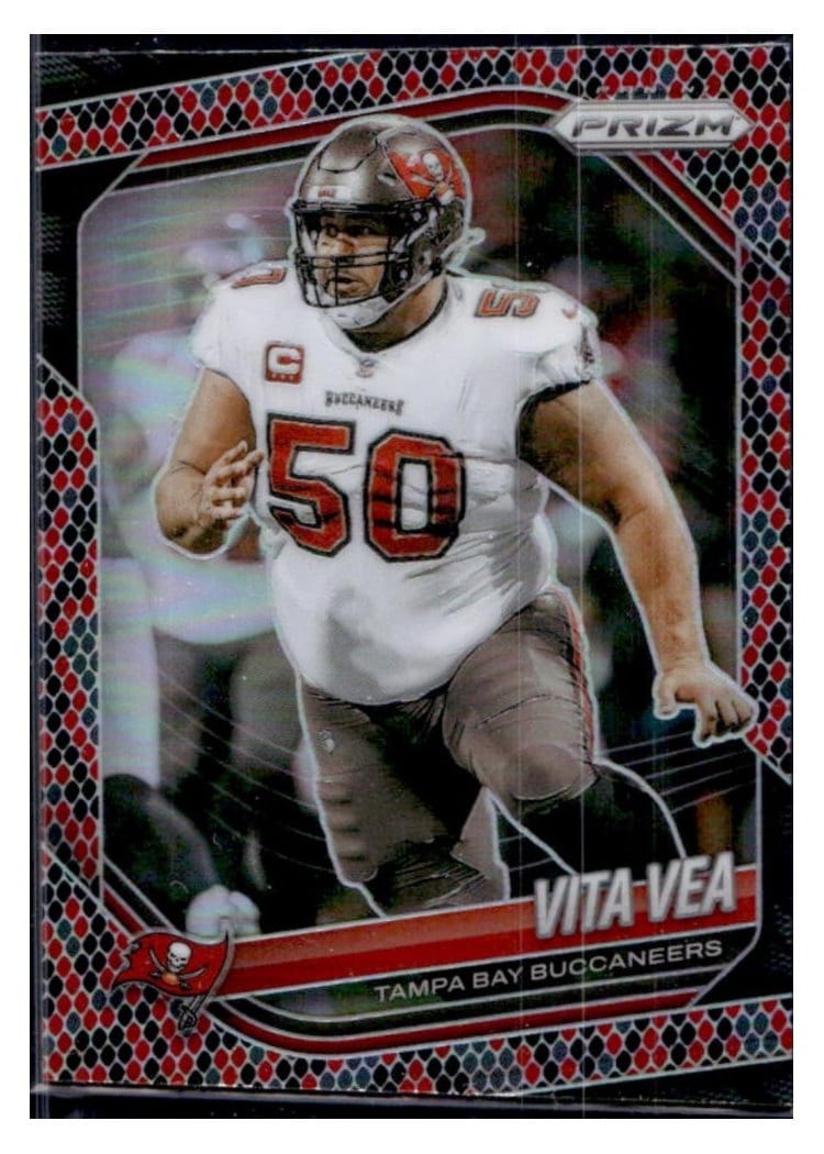 2025 Panini Prizm Base Set Vita Vea #123 card