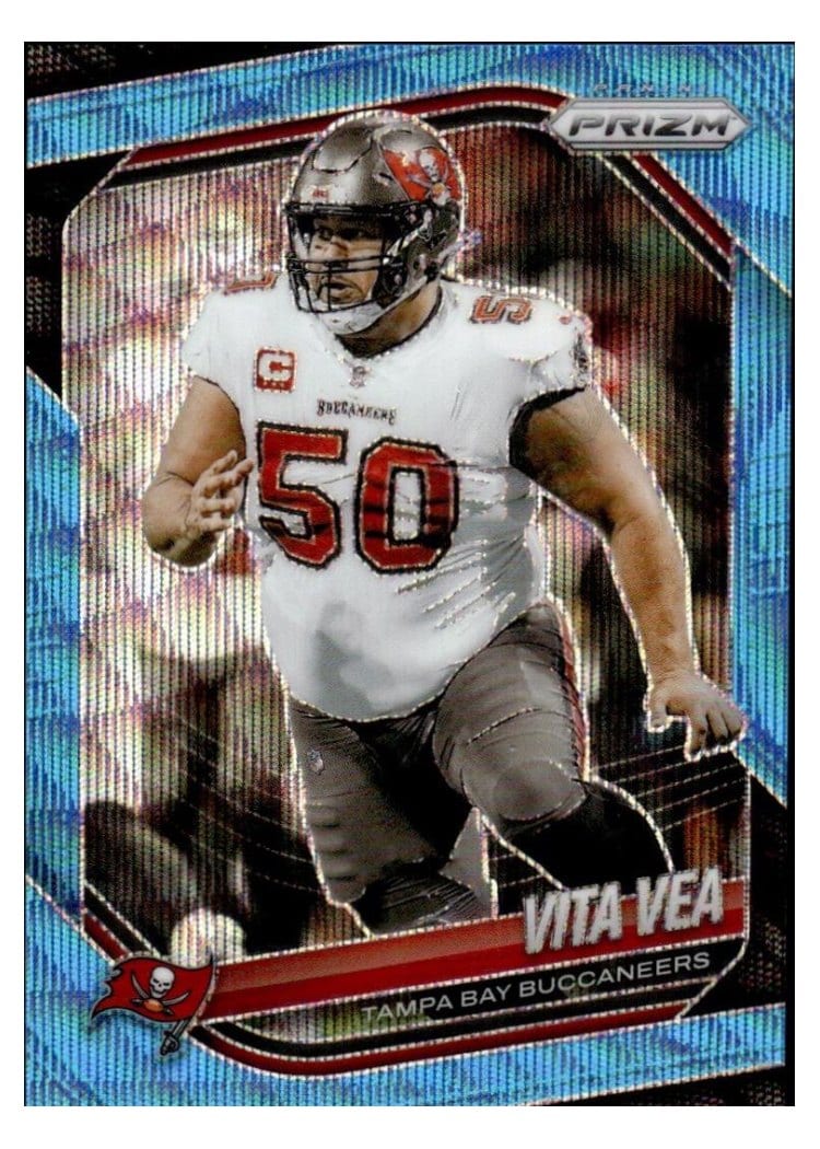 2025 Panini Prizm Base Set Vita Vea #123 card