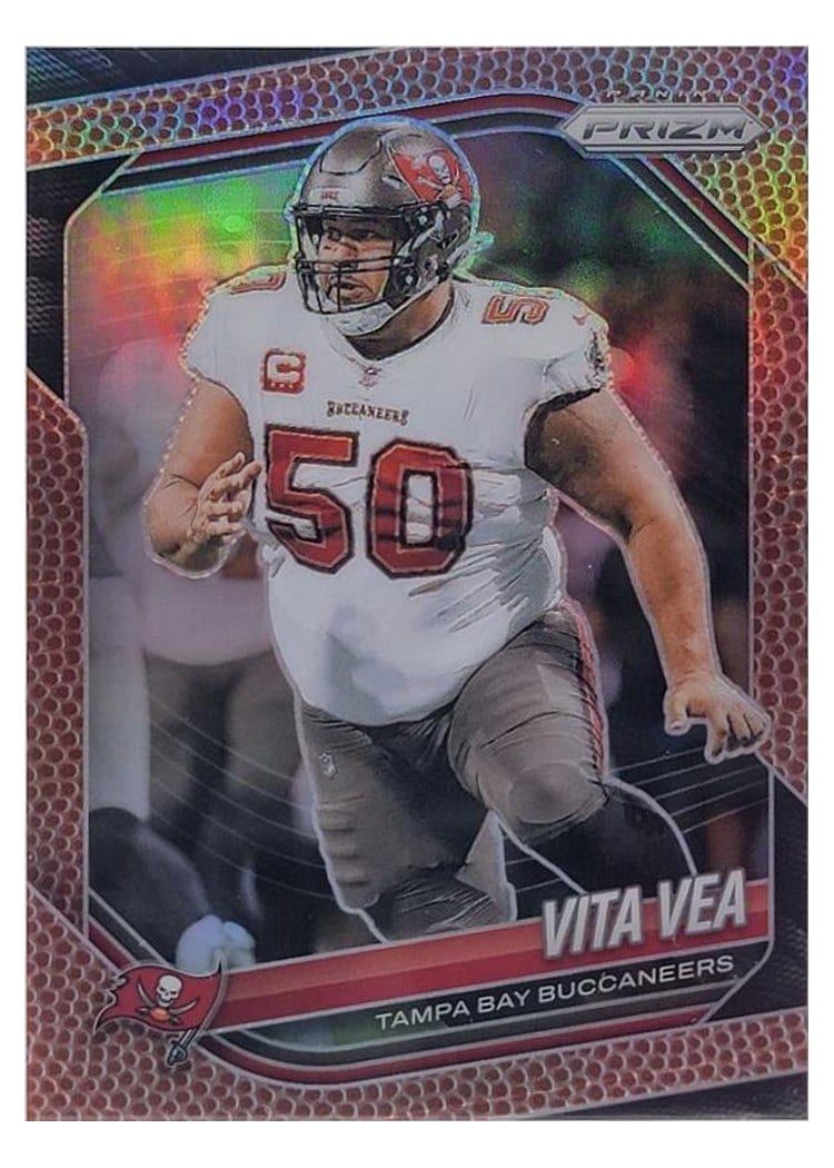2025 Panini Prizm Base Set Vita Vea #123 card