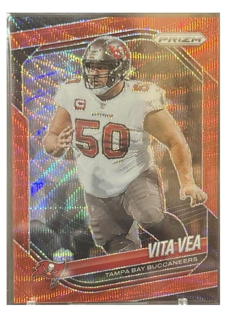 2025 Panini Prizm Base Set Vita Vea #123 card