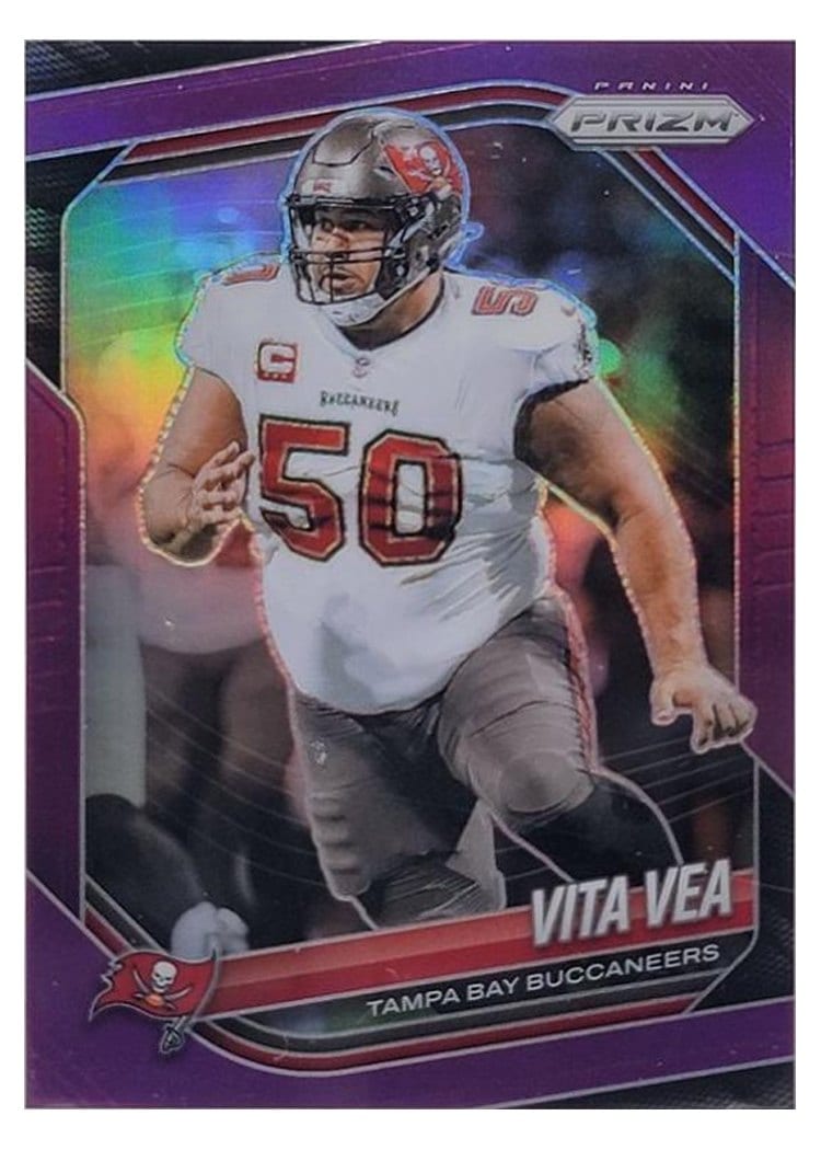 2025 Panini Prizm Base Set Vita Vea #123 card