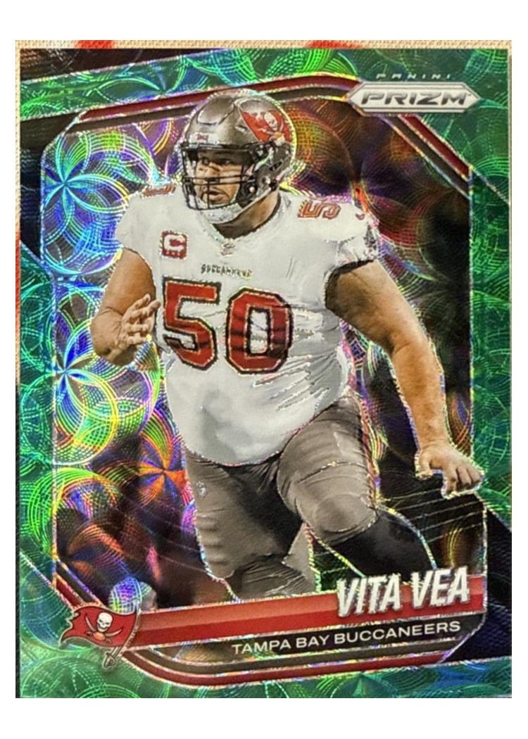2025 Panini Prizm Base Set Vita Vea #123 card