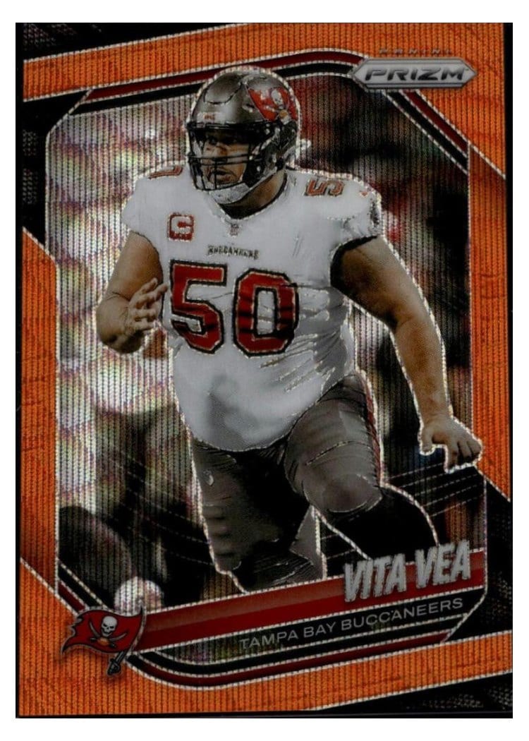 2025 Panini Prizm Base Set Vita Vea #123 card
