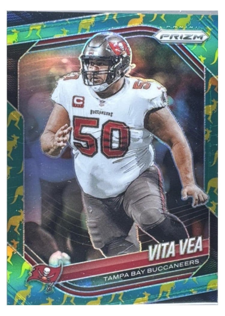 2025 Panini Prizm Base Set Vita Vea #123 card