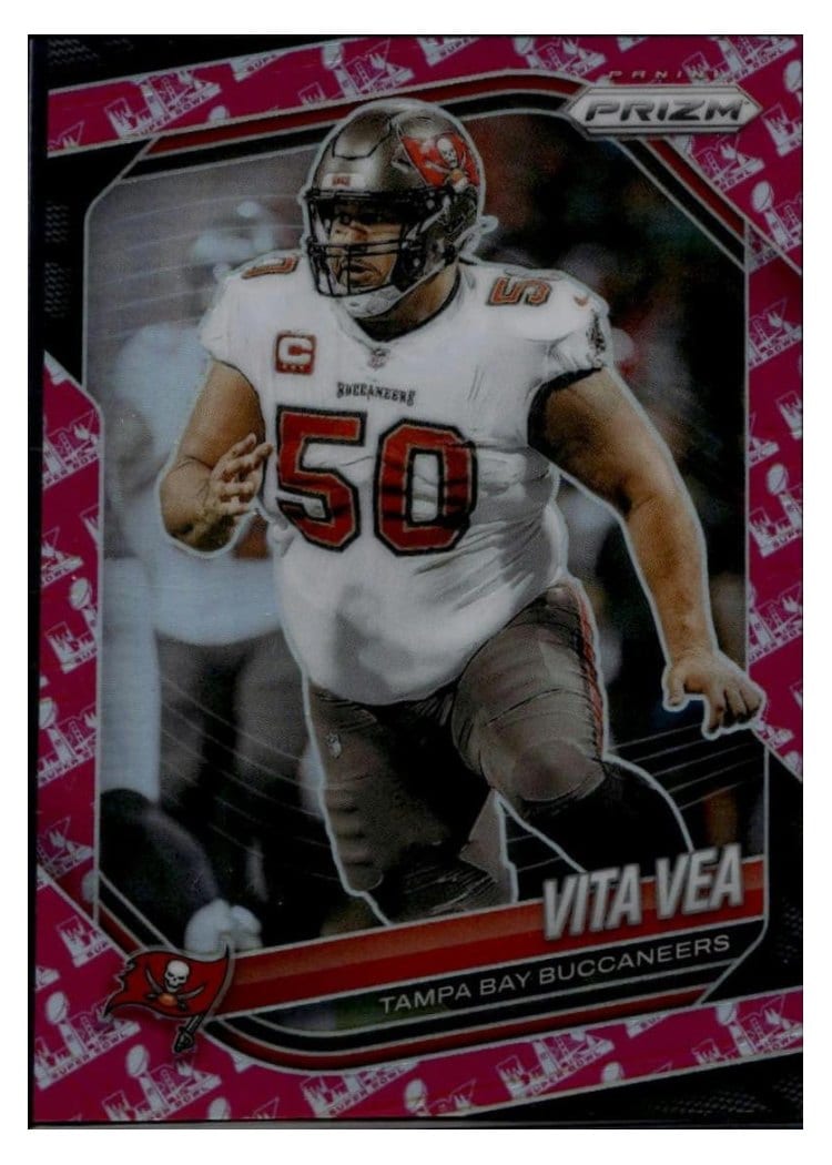 2025 Panini Prizm Base Set Vita Vea #123 card