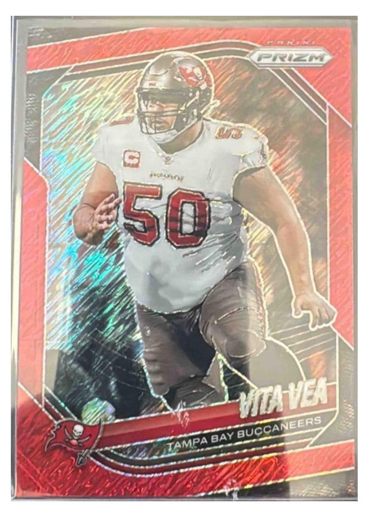 2025 Panini Prizm Base Set Vita Vea #123 card