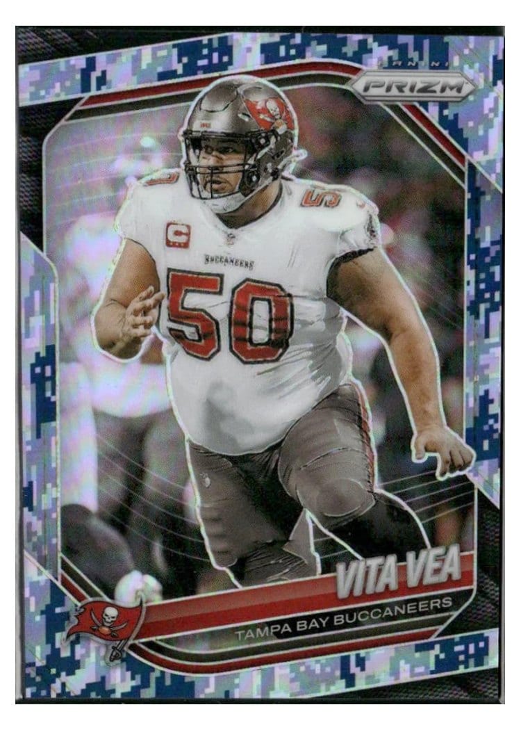 2025 Panini Prizm Base Set Vita Vea #123 card