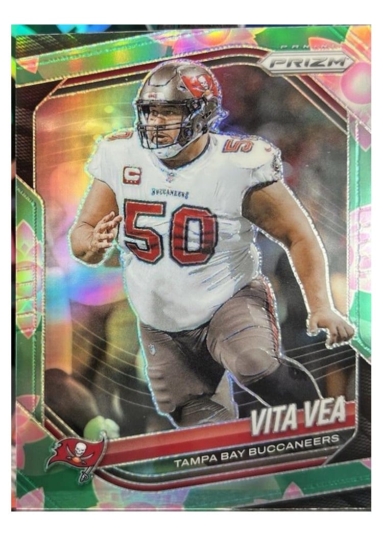 2025 Panini Prizm Base Set Vita Vea #123 card
