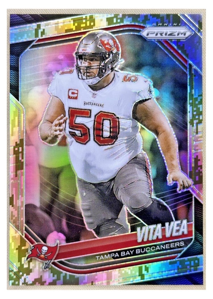 2025 Panini Prizm Base Set Vita Vea #123 card