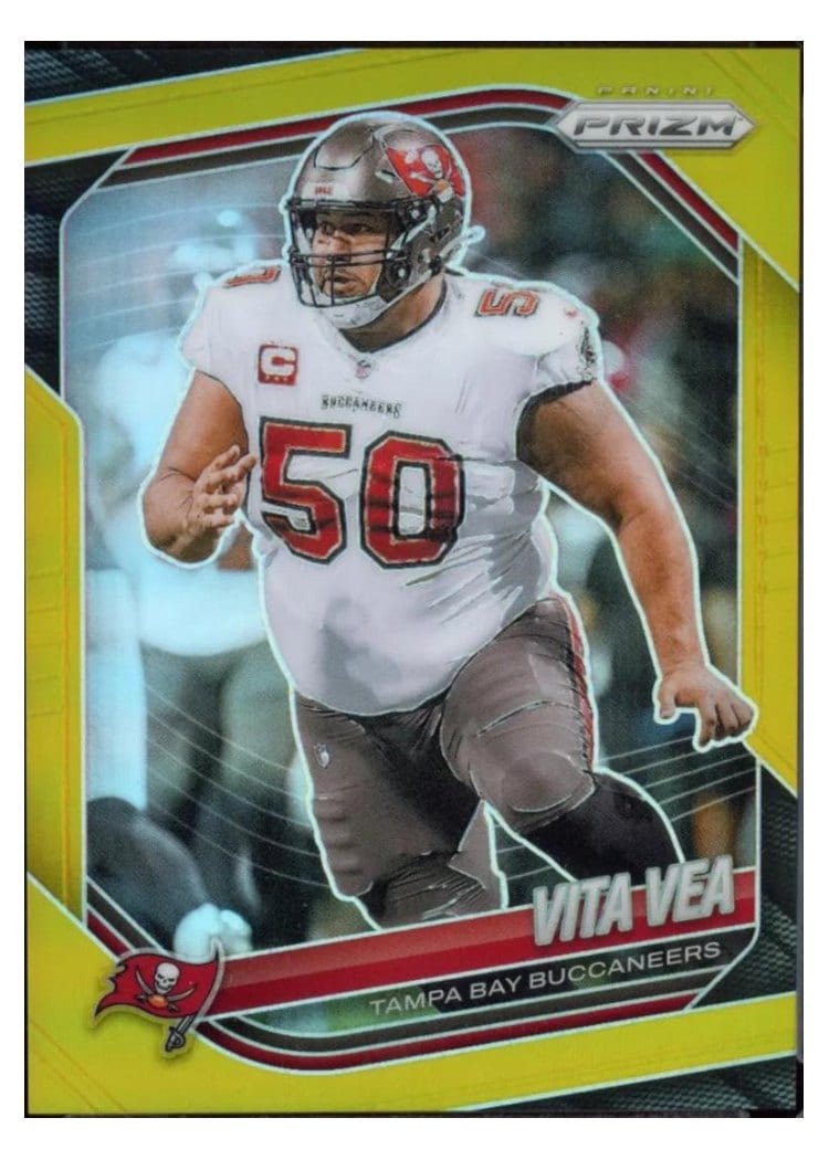 2025 Panini Prizm Base Set Vita Vea #123 card