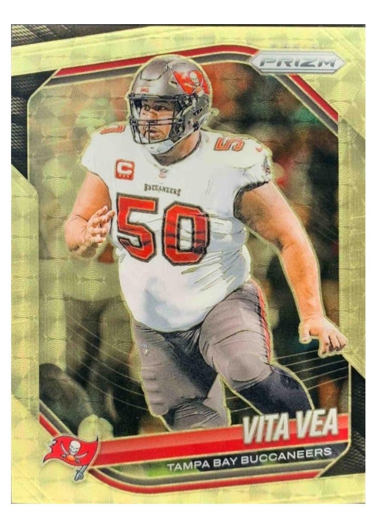 2025 Panini Prizm Base Set Vita Vea #123 card