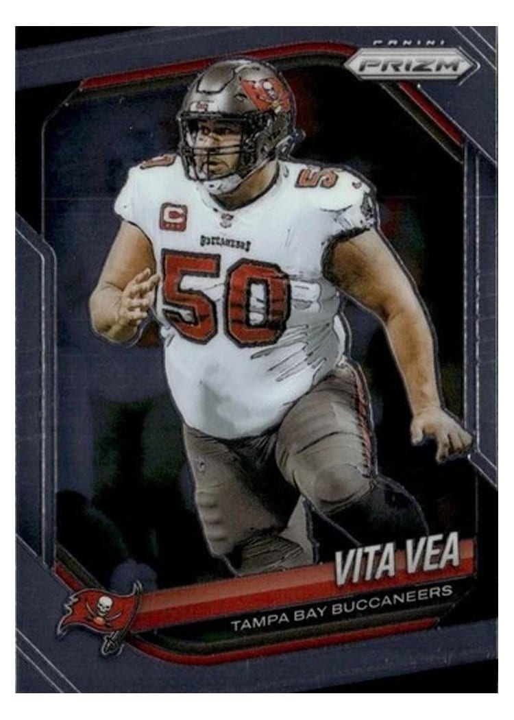 2025 Panini Prizm Base Set Vita Vea #123 card