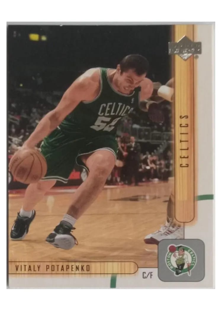 2001 Upper Deck Vitaly Potapenko card