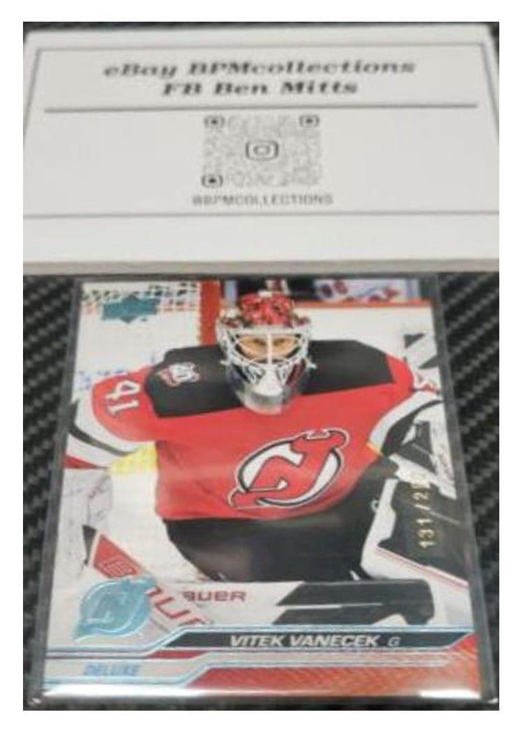 2023-24 Upper Deck Base Set Vitek Vanecek #113 card