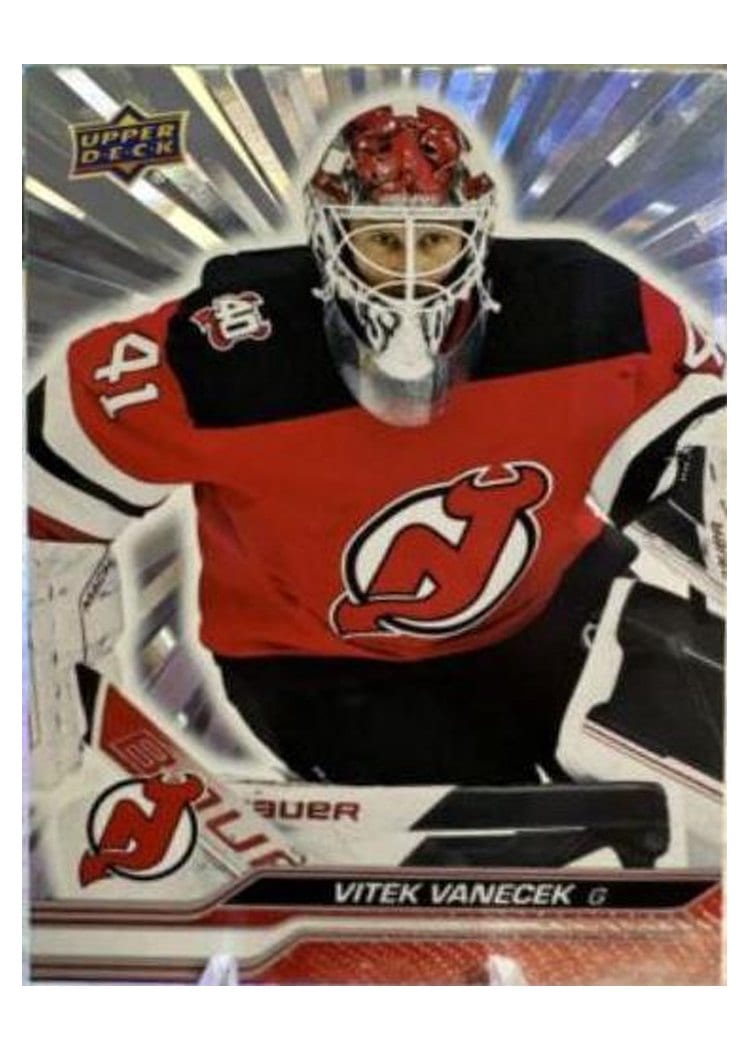 2023-24 Upper Deck Base Set Vitek Vanecek #113 card
