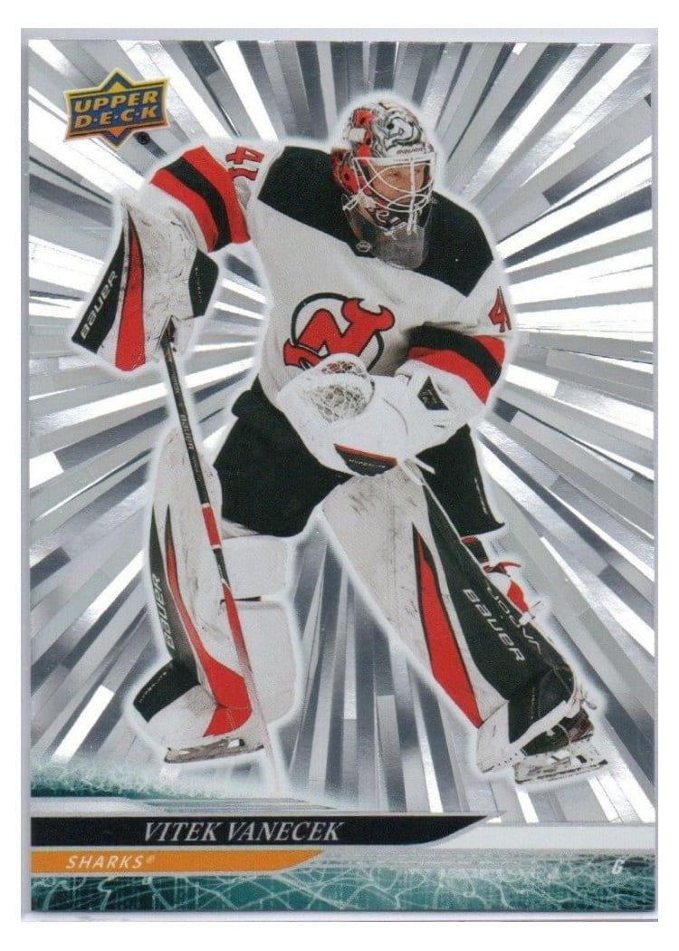 2024-25 Upper Deck Base Set Vitek Vanecek #387 card