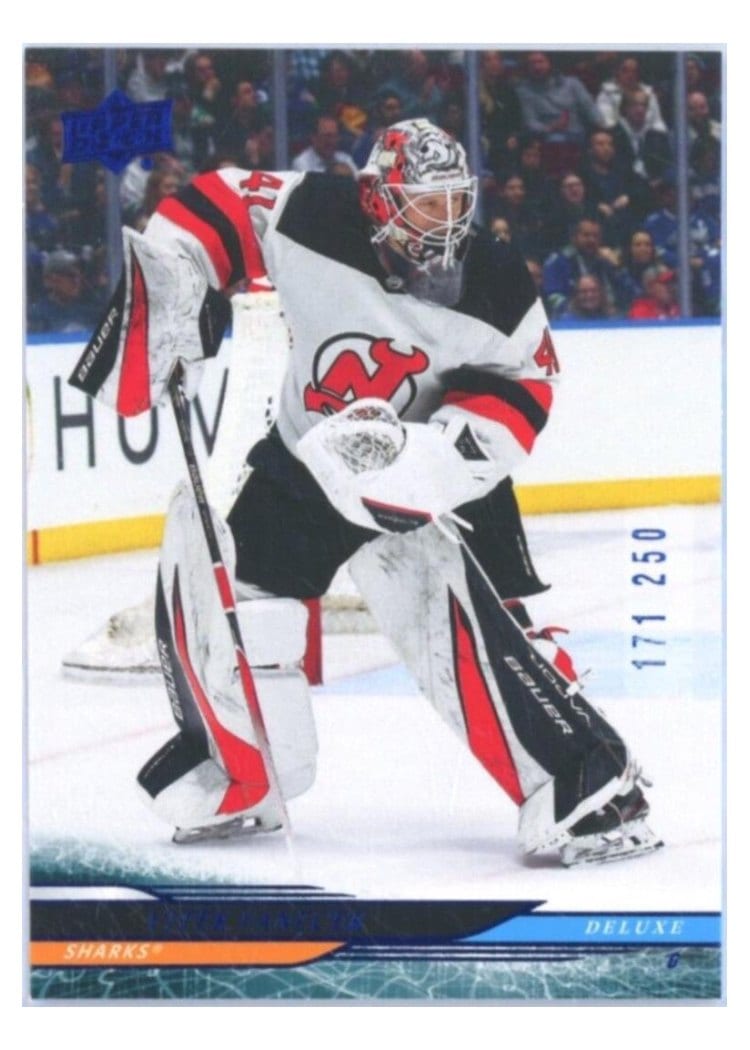 2024-25 Upper Deck Base Set Vitek Vanecek #387 card