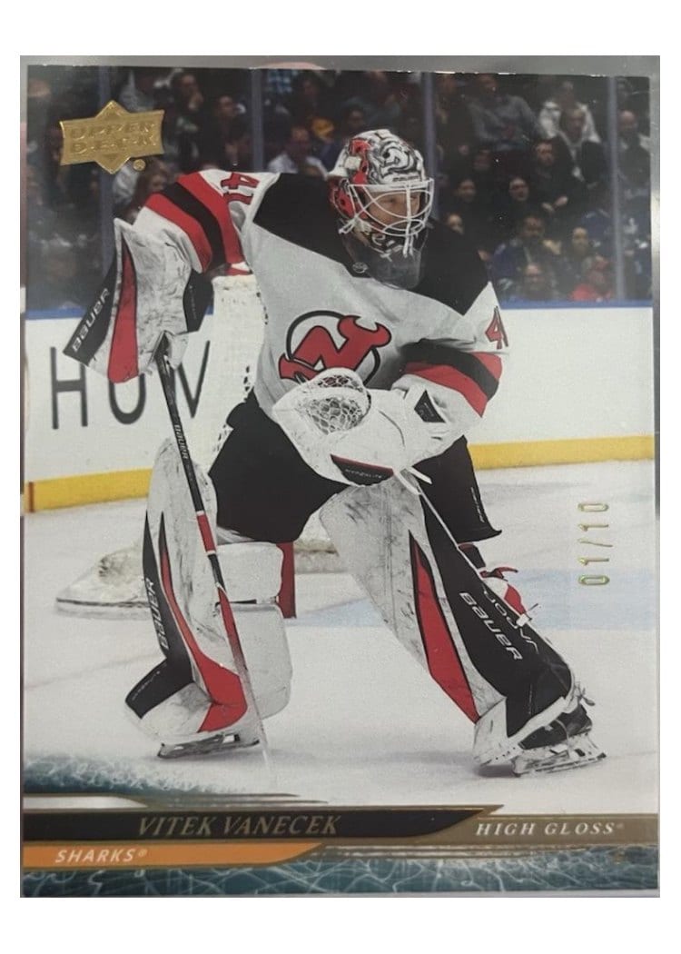 2024-25 Upper Deck Base Set Vitek Vanecek #387 card