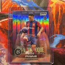 2023 Topps Stadium Club Chrome UEFA Vitor Roque #48 card