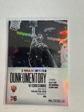 2025-26 NBA Hoops Dunkumentory VJ Edgecombe #D-13 card