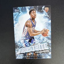 2025-26 Topps Holiday Frostbite Finishers VJ Edgecombe #FF-VE