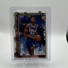 2025-26 Topps Holiday SSP Back Variations VJ Edgecombe #SSB-VE card