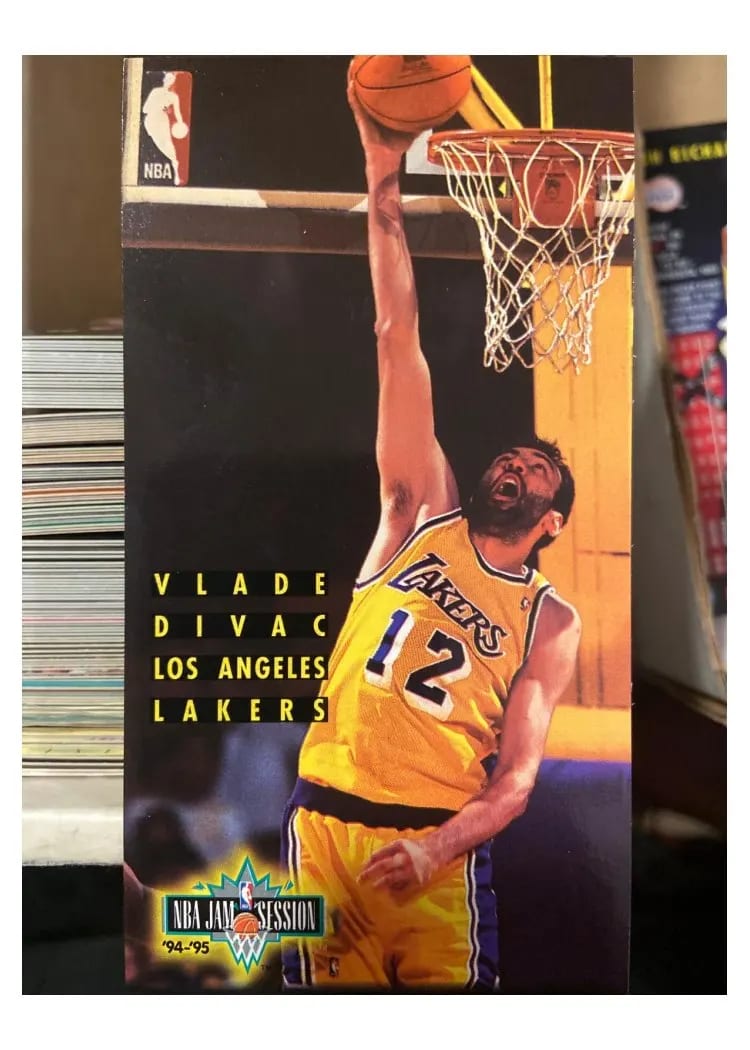1994 Fleer Jam Session Vlade Divac #92 card