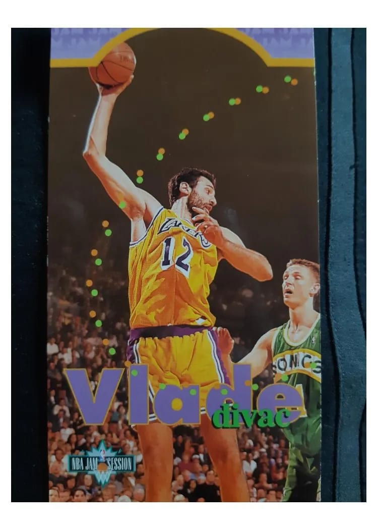 1995 Fleer Jam Session Vlade Divac #52 card